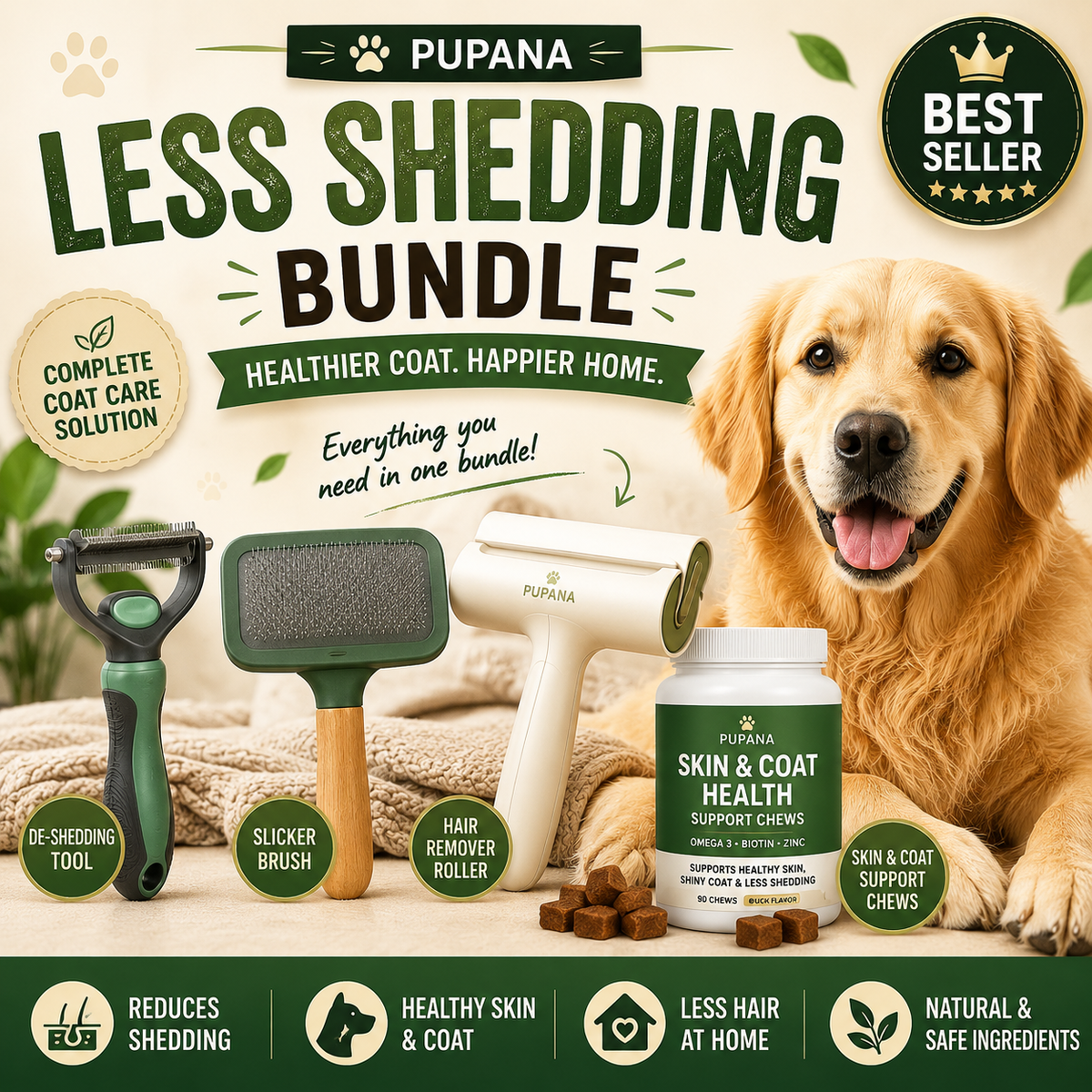 Less Shedding Bundle
