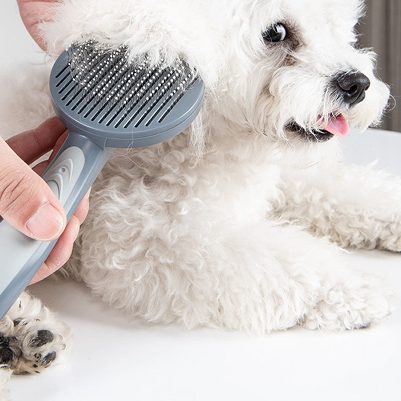 Pupana Self-Cleaning Slicker Brush