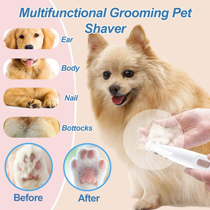 Dog Paw Trimmer,Dog Grooming Clippers, Paw Trimmer for Dog,Dog Hair Clipper