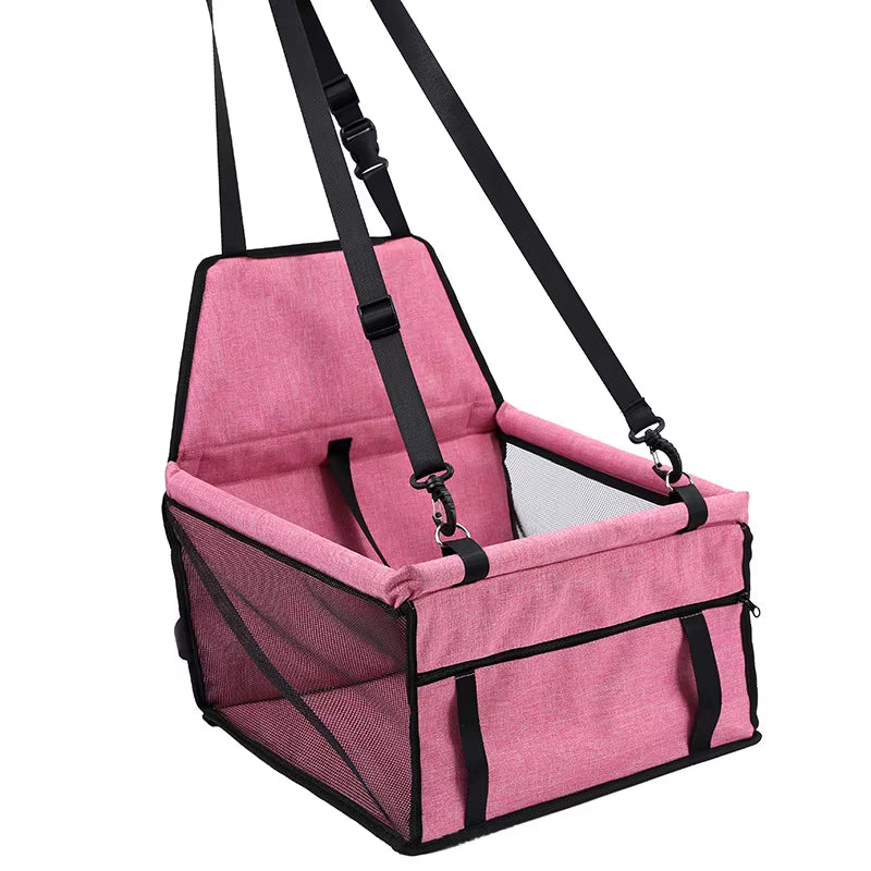 Premium Dog/Cat Car Seat Cushion Hanging Bag Travel Dog Car Seat for Small to Medium Dog Cats Dog Travel Cage Accessories