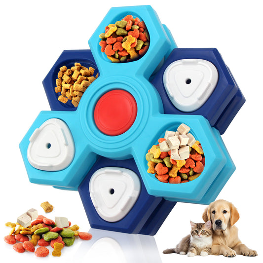 Layer Interactive Slow Feeder Dog Bowl