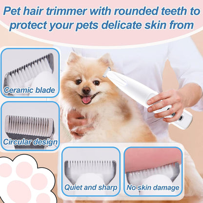 Dog Paw Trimmer,Dog Grooming Clippers, Paw Trimmer for Dog,Dog Hair Clipper