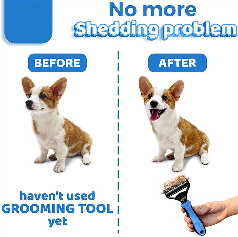 Pupana Tangle & Shed Grooming Rake