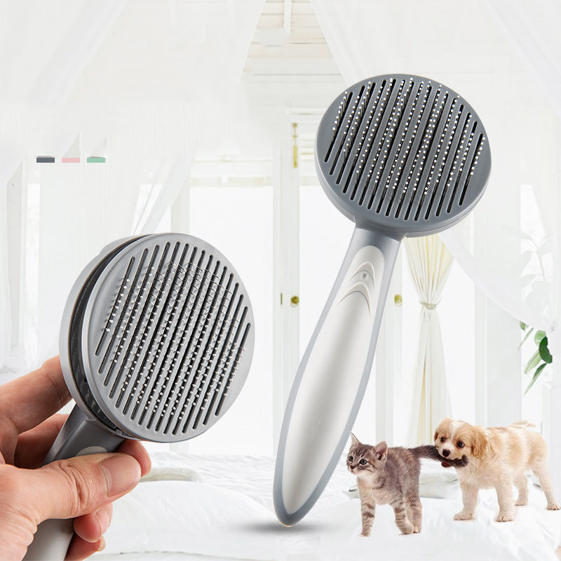 Pupana Self-Cleaning Slicker Brush