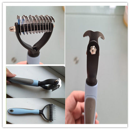 Pupana Tangle & Shed Grooming Rake