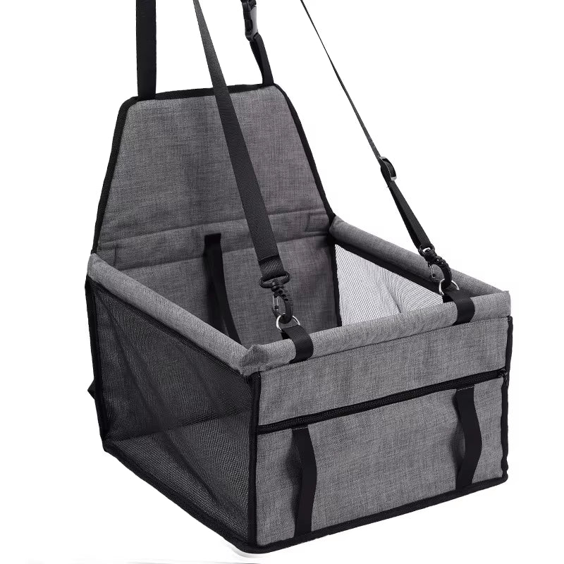 Premium Dog/Cat Car Seat Cushion Hanging Bag Travel Dog Car Seat for Small to Medium Dog Cats Dog Travel Cage Accessories